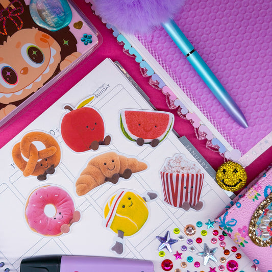 Journaling Paper Sticker - Jelly Stuffies