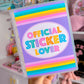 5x7 Disc Storage Album  - Official Sticker Lover