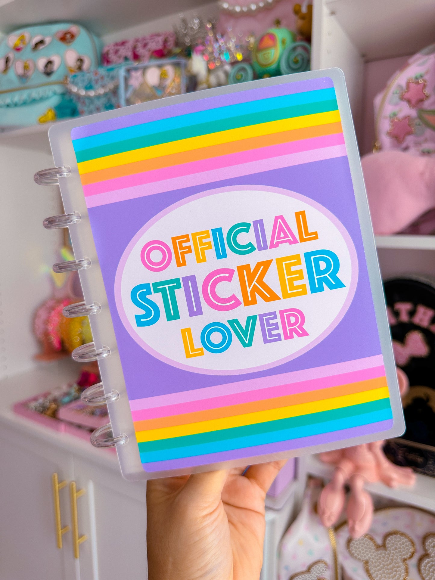 5x7 Disc Storage Album  - Official Sticker Lover