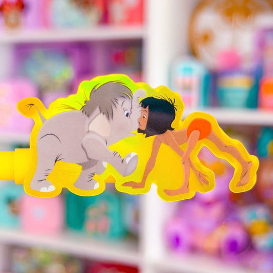 Waterproof Sticker - (Jungle Book) Elephant March