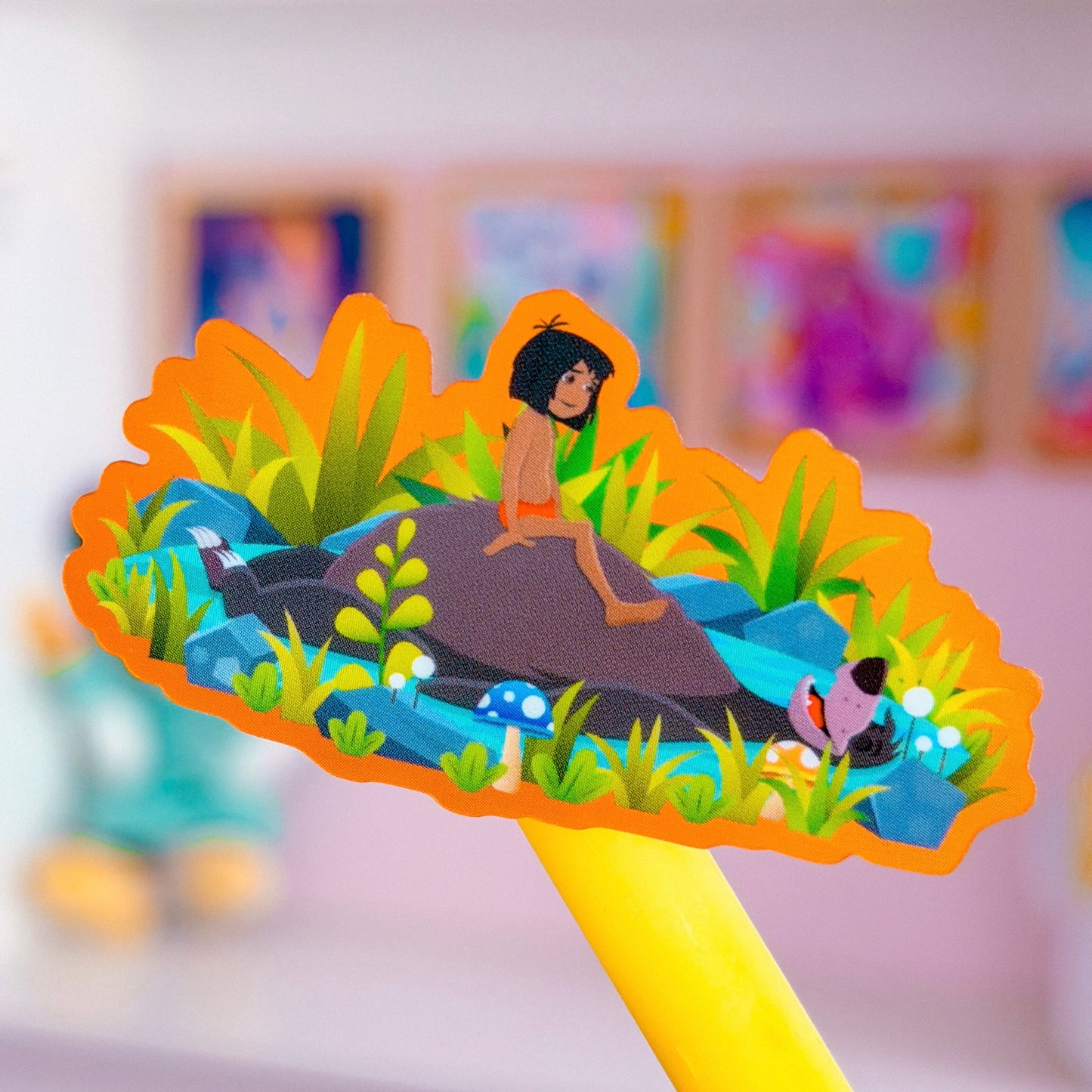 Waterproof Sticker - (Jungle Book) Bear Necessities