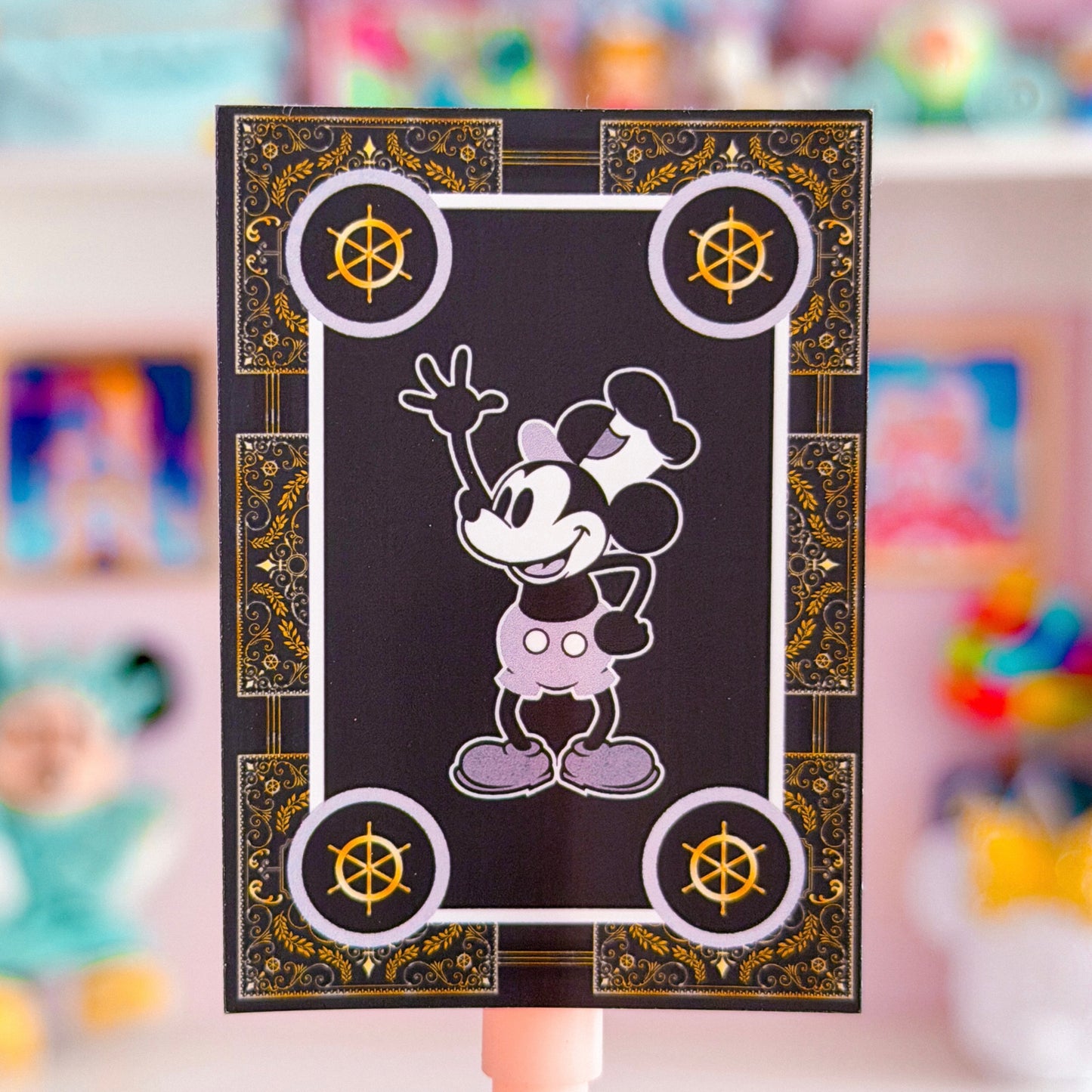 Waterproof Sticker - (Steamboat Willie) Book Cover