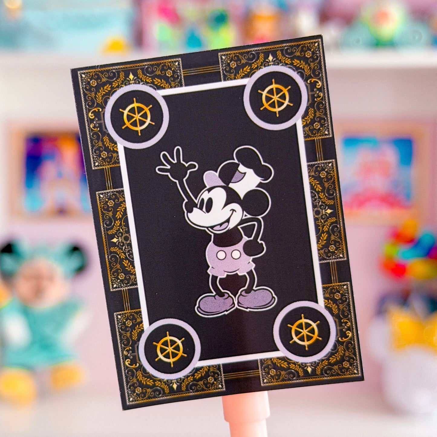 Waterproof Sticker - (Steamboat Willie) Book Cover