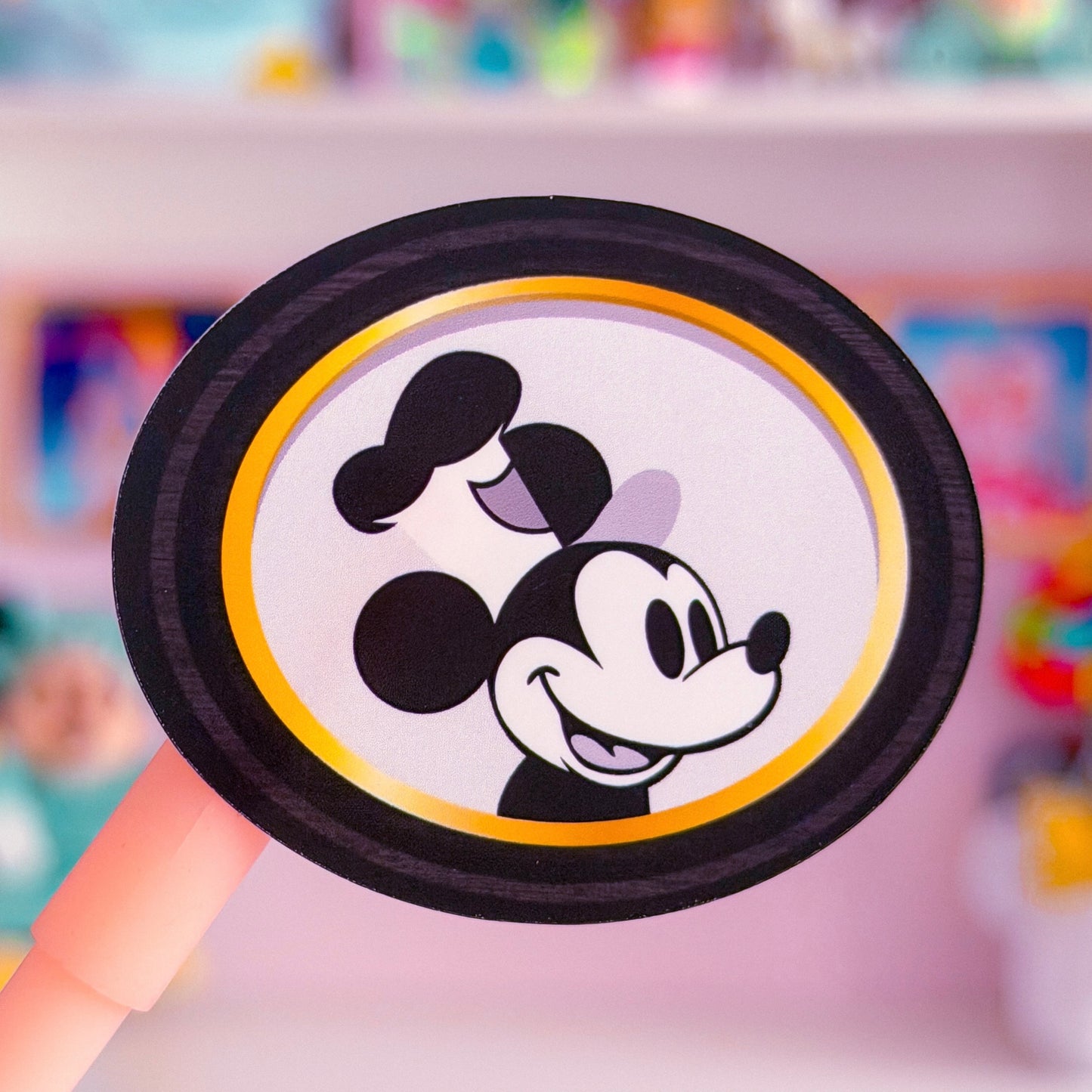 Waterproof Sticker - (Steamboat Willie) Storybook Profile