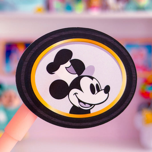 Waterproof Sticker - (Steamboat Willie) Storybook Profile