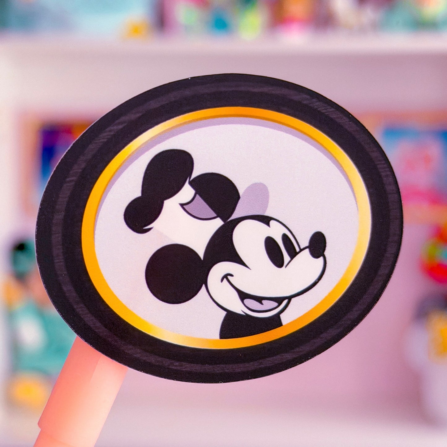 Waterproof Sticker - (Steamboat Willie) Storybook Profile