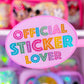 Waterproof Sticker - Official Sticker Collector