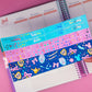 FOILED Vertical Planner Stickers (Standard 1.5") - Magical Coquette