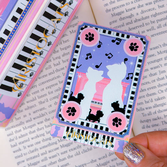 Metal Washi Card - Storybook Cover (Aristocats)