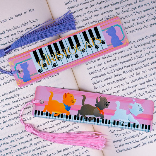 Metal Bookmark - Aristocats