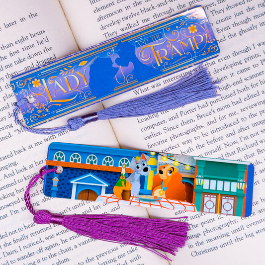 Metal Bookmark - Lady & Tramp