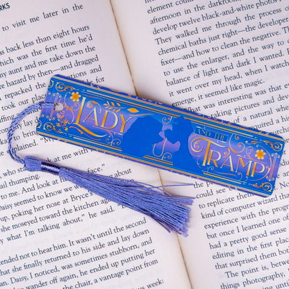 Metal Bookmark - Lady & Tramp