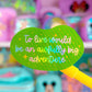 Waterproof Sticker - (Peter Pan) Adventure Quote