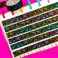 15MM Washi Tape - Composition Notebook (Rainbow)