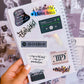 Waterproof Sticker - TTPD Typewriter
