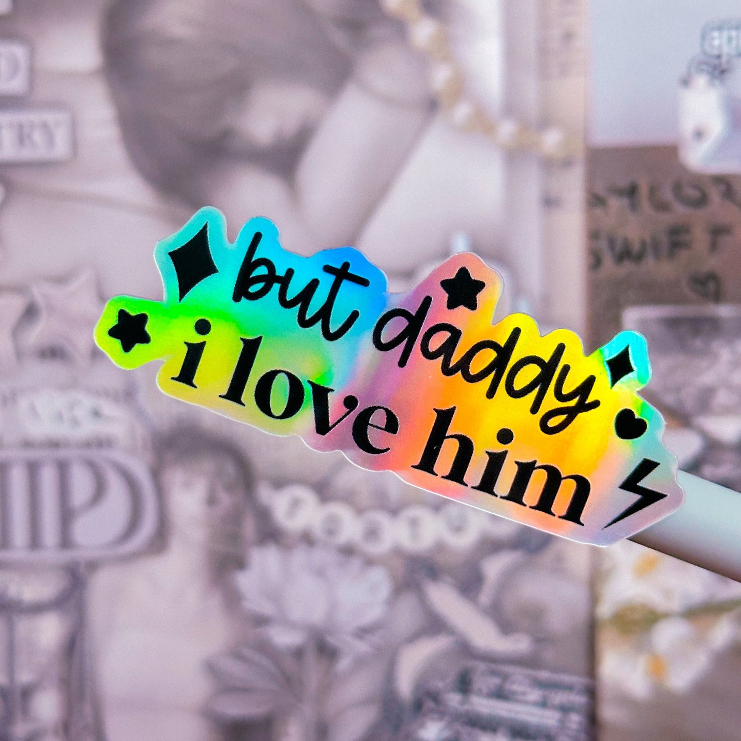 Waterproof Sticker - TTPD But Daddy I Love Him