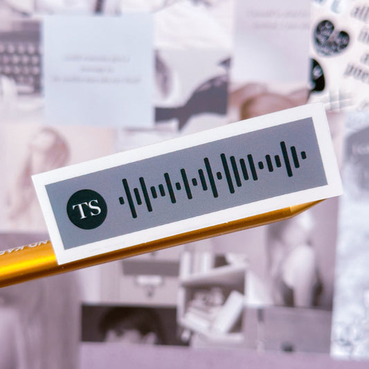 *NEWLY ADDED* Waterproof Sticker - TTPD Scannable Code