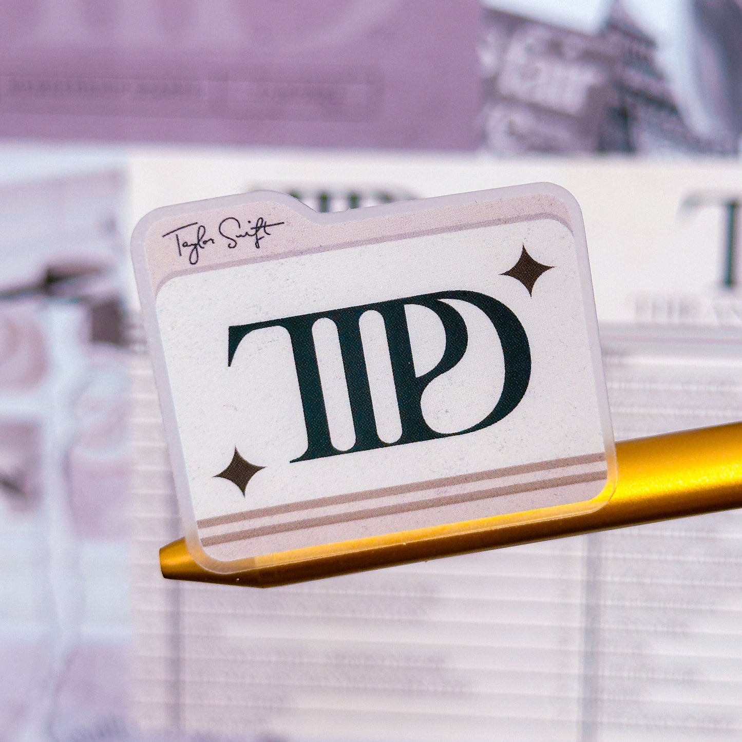 Waterproof Sticker - TTPD Top Secret Files