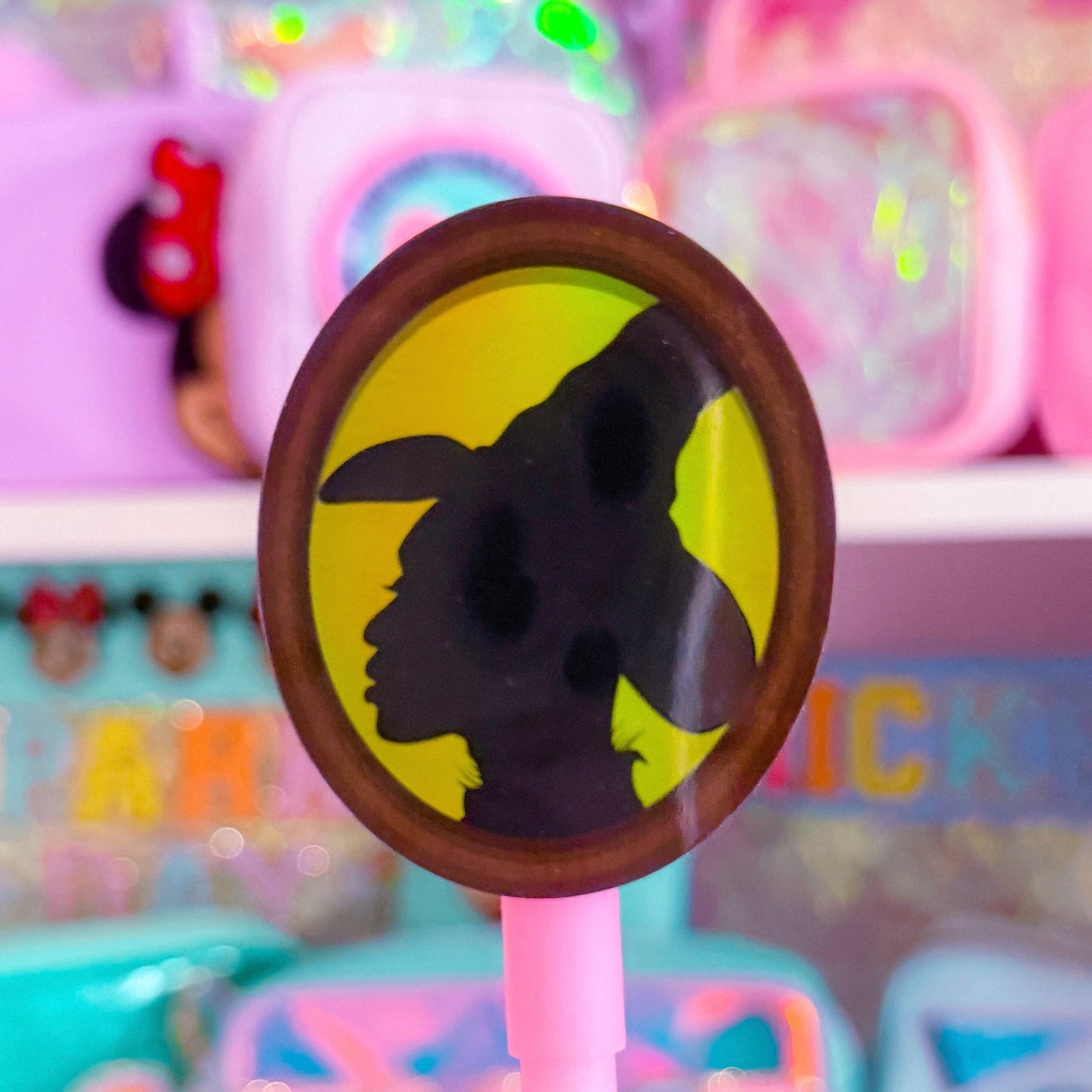 Waterproof Sticker - (WICKED) Storybook Profile GREEN