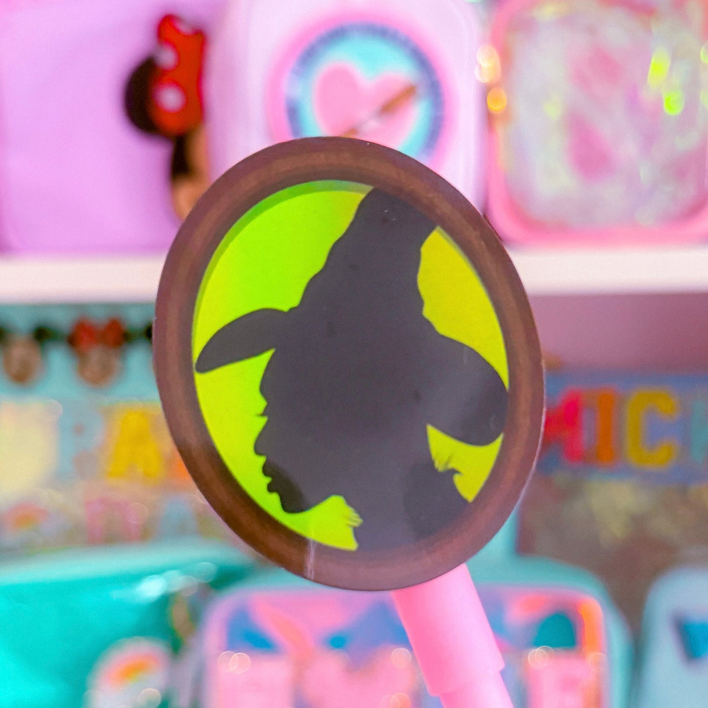 Waterproof Sticker - (WICKED) Storybook Profile GREEN