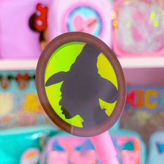 Waterproof Sticker - (WICKED) Storybook Profile GREEN
