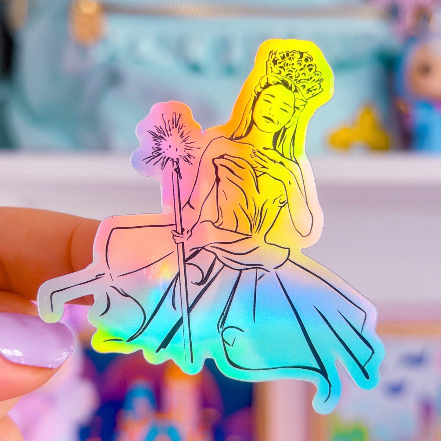 Waterproof Sticker - LOOK! It's GLINDA!