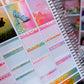 FOILED Vertical Planner Stickers (Standard 1.5") - Wicked 2.0