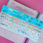 *LIMITED TIME ONLY* FOILED Vertical Planner Stickers (Standard 1.5") - Cinderella