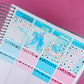 *LIMITED TIME ONLY* FOILED Vertical Planner Stickers (Standard 1.5") - Cinderella