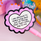 Waterproof Sticker - Allowed To Make A Big Deal