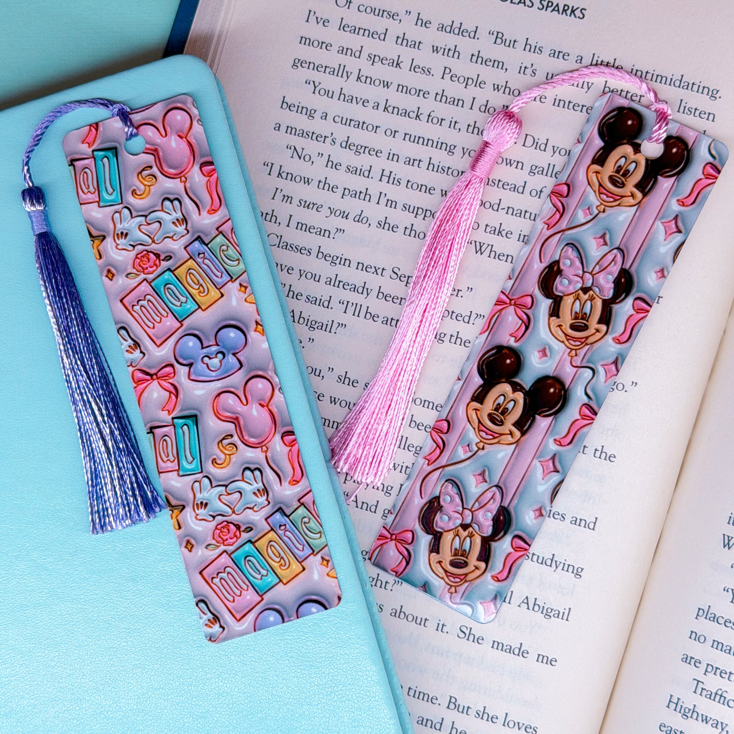 Metal Bookmark - 3D Puffy Magic