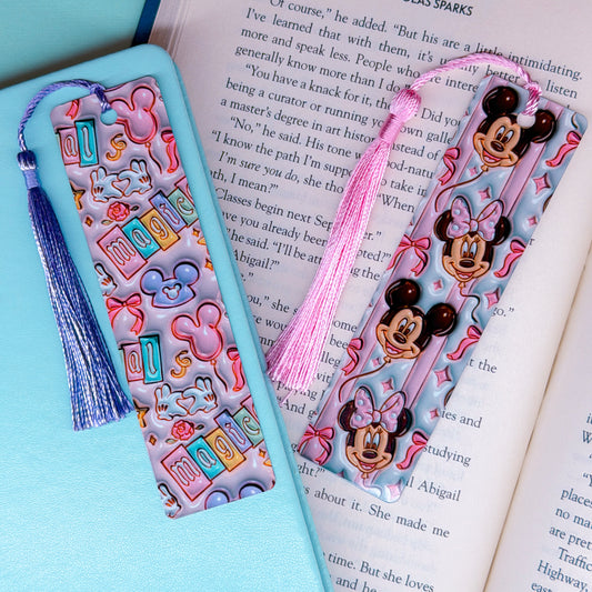 Metal Bookmark - 3D Puffy Magic