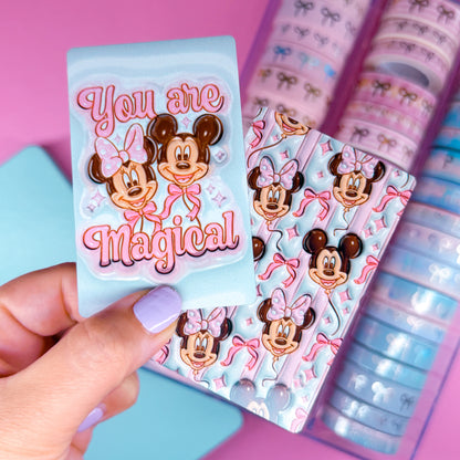 Metal Washi Card - 3D Puffy Magic