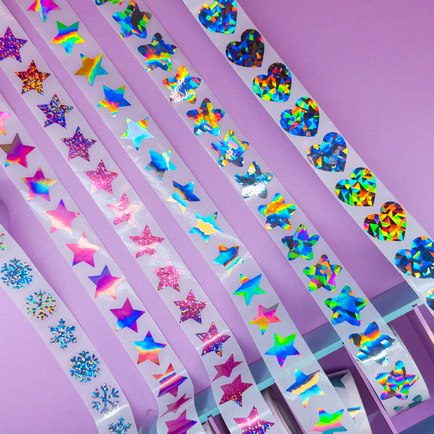 Journaling Paper Sticker - Sticker Roll Sheets (4" to 6" each)