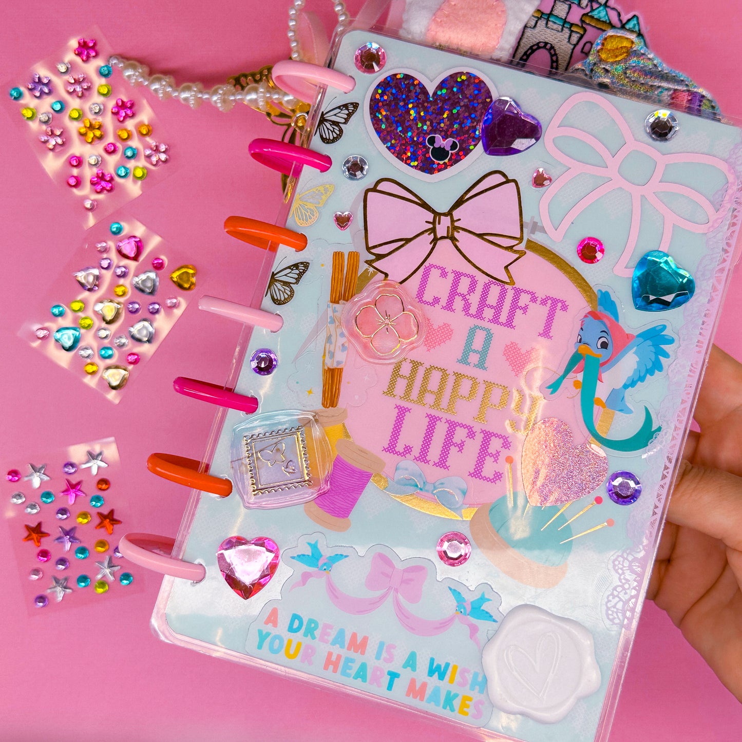 Journaling Crystal Stickers - Decorative Gems! (Tabitha's Favorite)