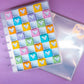 5x7 Disc Storage Album - 3D Puffy Checkers