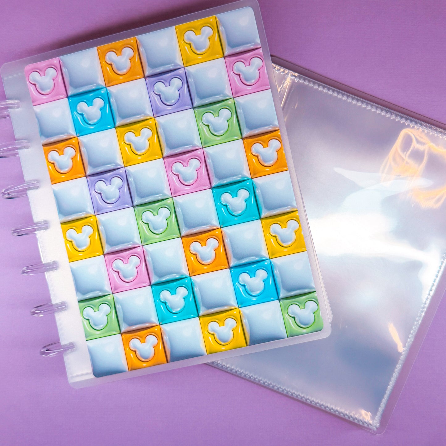 5x7 Disc Storage Album - 3D Puffy Checkers