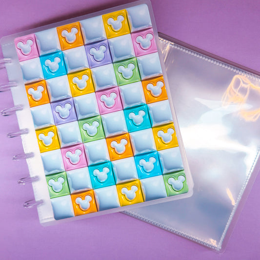 5x7 Disc Storage Album - 3D Puffy Checkers