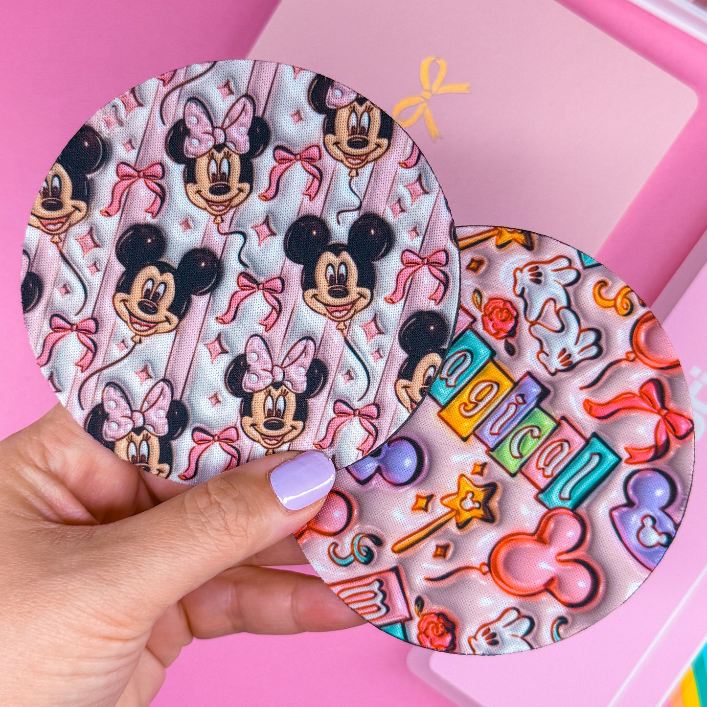 Drink Coaster - 3D Puffy Magic