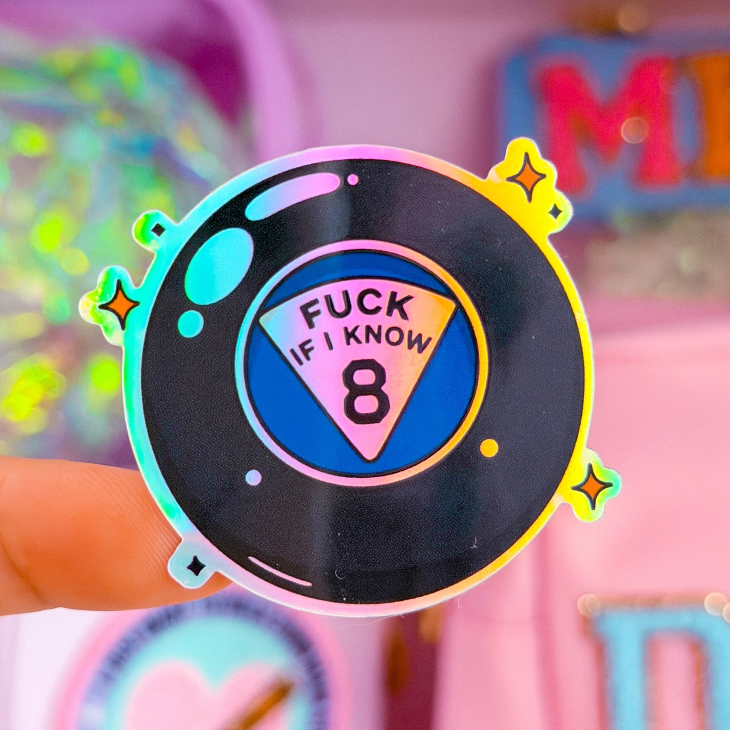 Waterproof Sticker - Magic 8 Ball