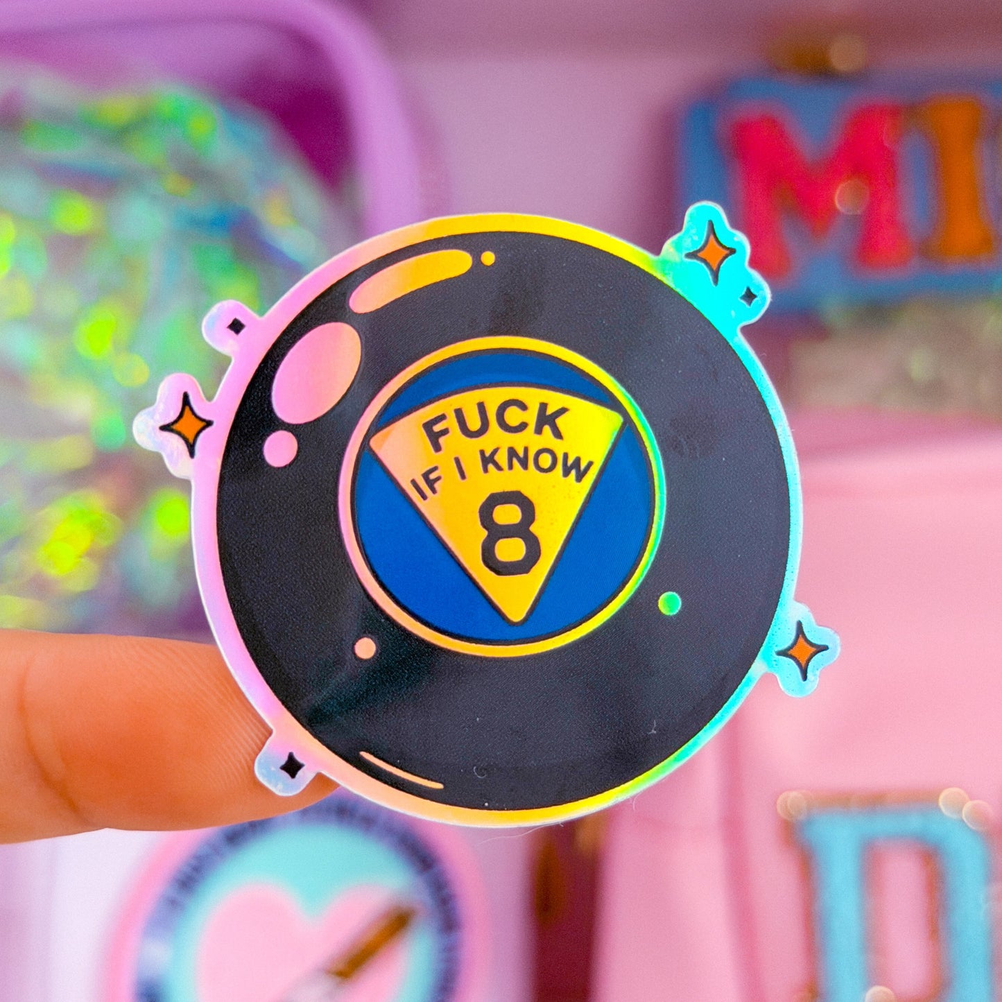 Waterproof Sticker - Magic 8 Ball