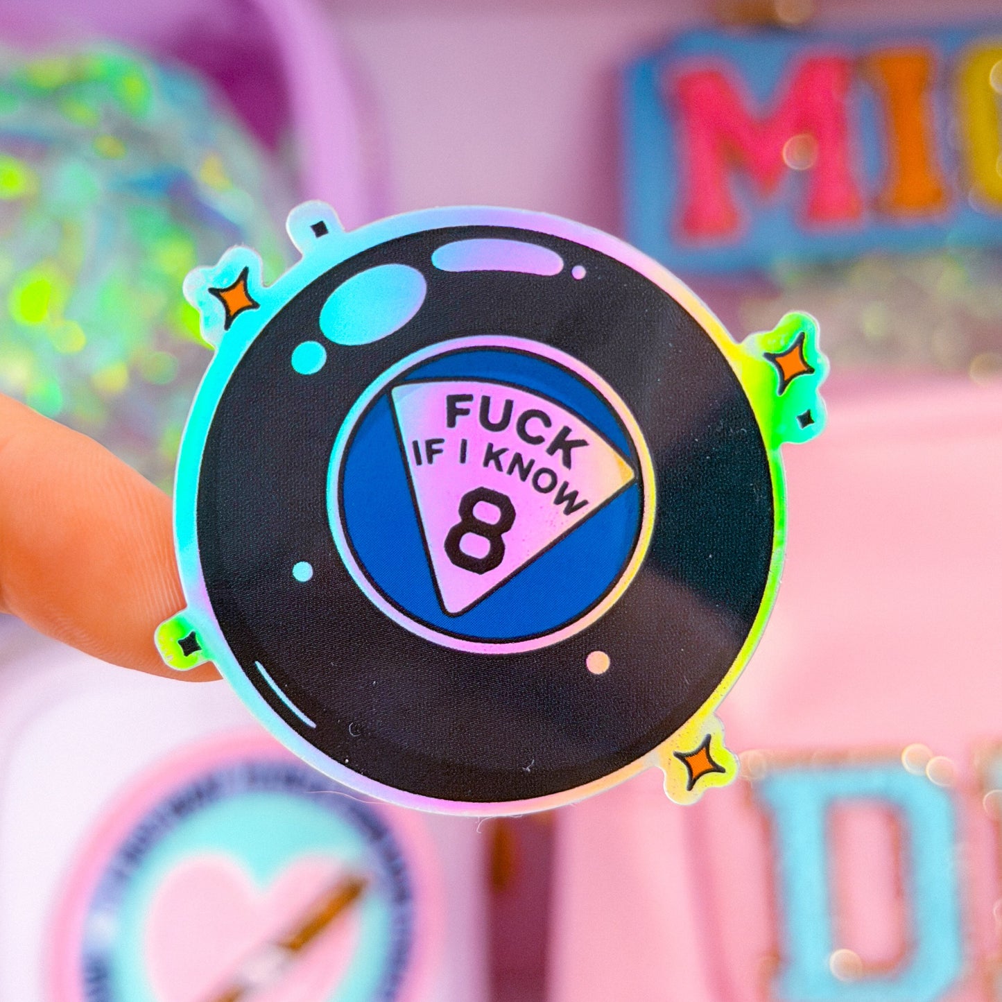 Waterproof Sticker - Magic 8 Ball