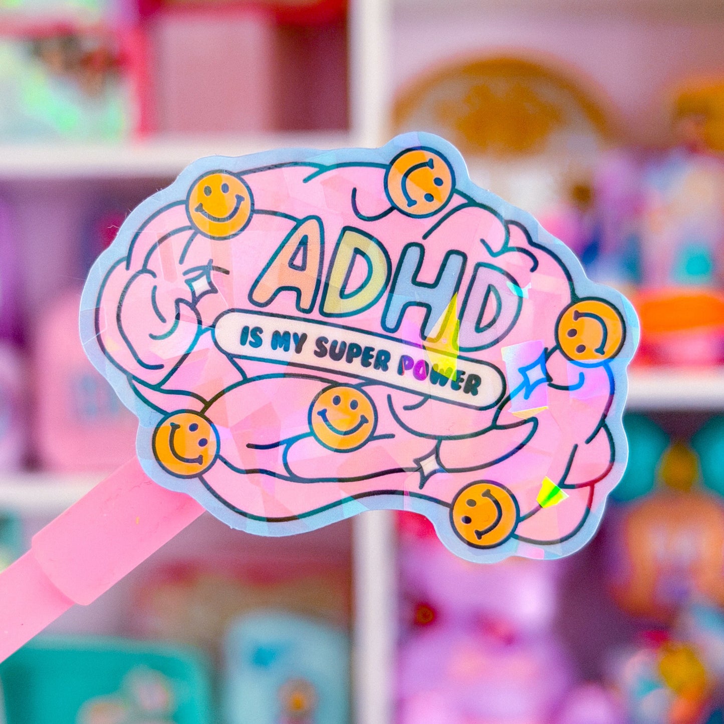 Waterproof Sticker - ADHD is my SUPERPOWER