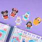 Journaling Paper Sticker - Classic Plushies BUNDLE