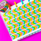 15MM Foiled Washi Tape - Bold Chevron