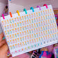 15MM Foiled Washi Tape - Birthday Candles