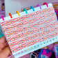 15MM Foiled Washi Tape - Pink Cake Castle