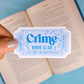 Journaling Paper Sticker - BOOKCLUB Ticket