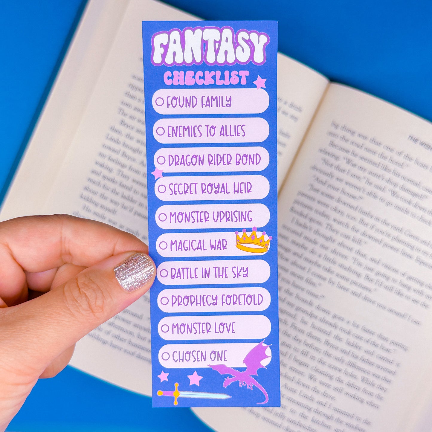 Journaling Paper Sticker - BOOKISH Checklist