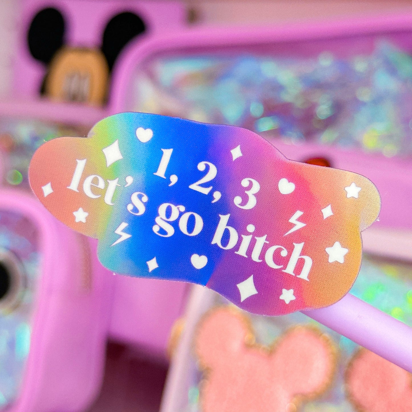 Waterproof Sticker - 1,2,3 LGB